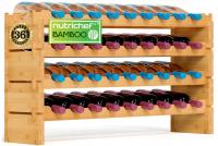ШКАФ ВИНА БАМБУКА 36 БУТЫЛОК 4 РЯДА СТАБИЛИЗИРОВАННЫЙ МОДУЛЬНЫЙ НУТРИЧЕФ СЛВ