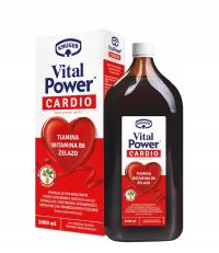 KRUGER Vital Power Cardio żeń-szeń witaminy na prezent 1000 ml