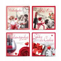 Karnet Kartka z kopertą Prezent Walentynkowy Walentynki Delta Graphix WB1V