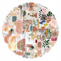 MIX акварель водонепроницаемый наклейки набор 100 шт