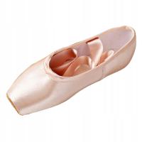 Pointe Satin Upper with Ribbon Girls Womens Pink Professional Ballet 36