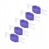 Zestaw 5 szt. Bezpiecznik Widełkowy 1A do Samochodowego Wzmacniacza Audio, Inwertera 100A