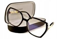 ЖЕНСКИЕ ПРОЗРАЧНЫЕ ПЛОСКИЕ ОЧКИ С ФИЛЬТРОМ СИНЕГО СВЕТА С ЧЕХЛОМ