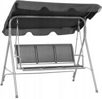 САДОВЫЕ КАЧЕЛИ 3-Х МЕСТНАЯ СКАМЬЯ BUJANA КОЗЫРЕК