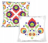 Poszewka na Poduszkę 40x40 Wzór Łowicki 001 40x40