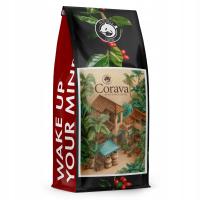 Kawa ziarnista 1kg CORAVA 100% Arabica Świeżo palona idealna na prezent
