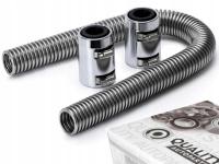 PRZEWÓD WĄŻ RURKA RURA CHŁODNICY INTERCOOLERA 30cm Uniwersalna + ZŁĄCZKI