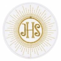 Emblemat IHS naszywka Hostia Komunia aplikacja 015