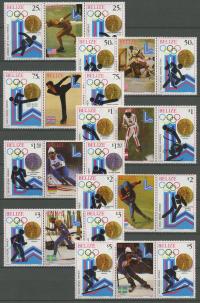 Belize** Mi. 501-08 Igrzyska Olimpijskie 32€