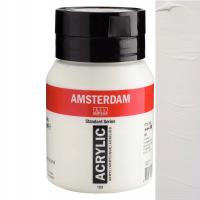 Farba akrylowa Talens Amsterdam TYTANOWA BIEL 500 ml. nr 105