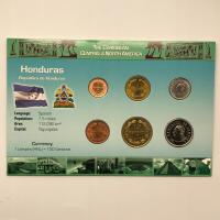 43886. Honduras, set menniczy w oryginalnym opakowaniu (6 monet)