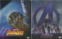 AVENGERS WOJNA BEZ GRANIC + KONIEC GRY 2D/3D FOLIA METALBOX STEELBOOK POL