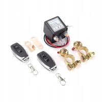 ZDALNY AUTOMATYCZNY WYŁĄCZNIK ODŁĄCZNIK AKUMULATORA 12V 250A 2X PILOT