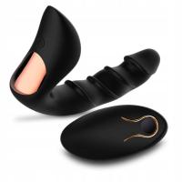 МАССАЖЕР ПРОСТАТЫ 10 ФУНКЦИЙ ПУЛЬТ ДИСТАНЦИОННОГО УПРАВЛЕНИЯ МУЖСКОЙ АНАЛЬНЫЙ ВИБРАТОР