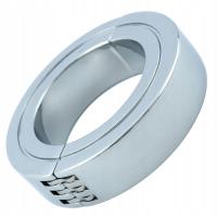 Nakładka pierścień ring obciążający na jądra N05-12S srebrny dla mężczyzn
