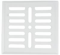 KRATKA WENTYLACYJNA 14 X 14 RAMKA MALOWANA BIAŁA