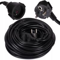 PRZEDŁUŻACZ 30M OGRODOWY BUDOWLANY KABEL 3x2,5MM GRUBY DO KOSIARKI POMPY HQ