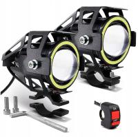 Halogeny 30W LED z 3 trybami białe uniwersalne