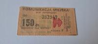BILET OGÓLNOPOLSKI PRL 150zł (66)