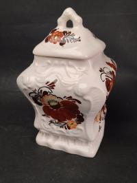 ANK STARY POJEMNIK WŁOCŁAWEK RĘCZNIE MALOWANY sygnowany W. KANIEWSKA