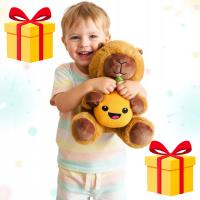 MASKOTKA PRZYTULANKA KAPIBARA PLUSZAK ZABAWKA MIŚ NA PREZENT MELODYJKA