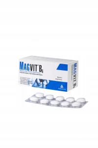 Magvit B6 48mg + 5mg magnez 50 tabletek