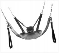 EXTREME SLING XR-BRANDS AE760 SEX POSITION BODY SLING SEX SWING BLACK SEX