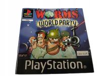 WORMS WORLD PARTY PSX ENG KSIAZECZKA / MANUAL