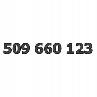 509 660 123 ZŁOTY ŁATWY PROSTY NUMER STARTER ORANGE PREPAID KARTA SIM GSM