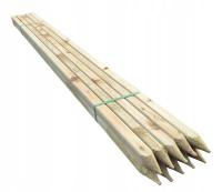 palik pomidorowy, tyczka, podpora 150 cm drewno zaimpregnowane 10 szt.