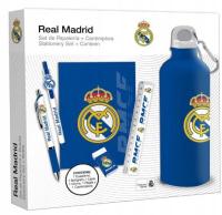 Zestaw szkolny Real Madrid notes długopis ołówek linijka gumka bidon 964