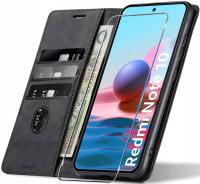 Чехол-книжка Koanni для Xiaomi Redmi Note 10, Redmi Note 10S черный