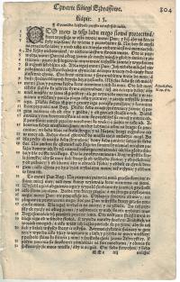 Karta z polskiej BIBLII z 1577 roku. 16-wiek