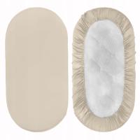 Простыня для люльки коляски колыбели 38X80 см хлопок 100% польский продукт