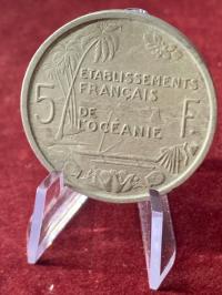 Oceania Francuska 5 franków 1952