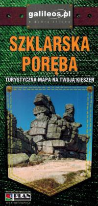 SZKLARSKA PORĘBA MAPA LAMINOWANA KIESZONKOWA / PLAN MIASTA GALILEOS