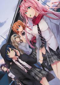 Plakat A3 anime manga Darling in The FRANXX