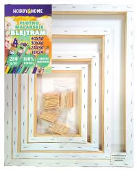 Холст картины подобласти для живописи 18X24 24X30 30X40 40x50 набор 4шт