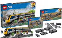 LEGO CITY 60197 POCIĄG PASAŻERSKI + 60205 + 60238