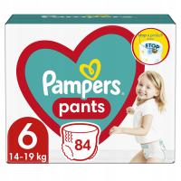 Pampers Pants 6 84 шт. 14-19 кг подгузники