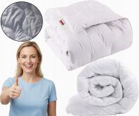 KOŁDRA CAŁOROCZNA ANTYALERGICZNA MIĘKKA CIEPŁA KOMFORTOWA 160x200 POLSKA