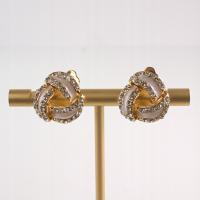 Klipsy do Uszu Lolita Accessories Klips do UCHA WĘZEŁKI Z CYRKONIAMI