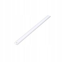 Inteligentna bezprzewodowa lampa indukcyjna LED, ładowalna, srebrna, 40 cm