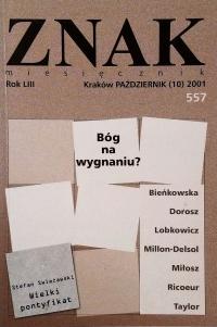 Znak Miesięcznik Nr 557 Rok LIII 10.2001 SPK