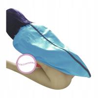 BDSM bondage torba na ręce z zamkiem błyskawicznym 302402210 - niebieski