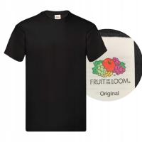 Мужская футболка Original FruitLoom черный XXL