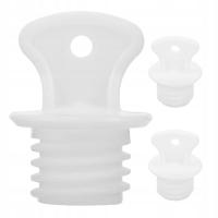 3SZT WODOODPORNY KOREK DO TERMOFORU Z BIAŁEJ GUMY