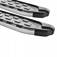 Stopnie boczne progi do DACIA DUSTER III 2024- | aluminiowe, antypoślizgowe