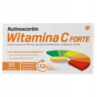 Рутиноскорбин витамин С Форте 500 мг 30 капсул