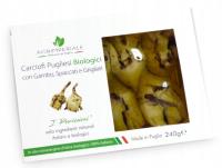 ORGANICZNE WŁOSKIE GRILLOWANE KARCZOCHY W CAŁOŚCI 240G NA PREZENT